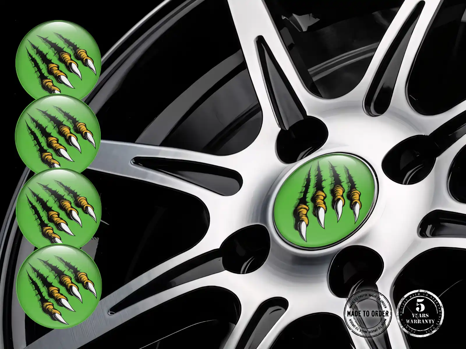 Wheel Emblems Version Premium Label Design